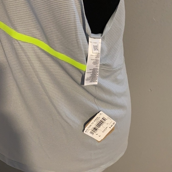 Grey & Yellow Speedwick Athletic Tank Large - Picture 8 of 9